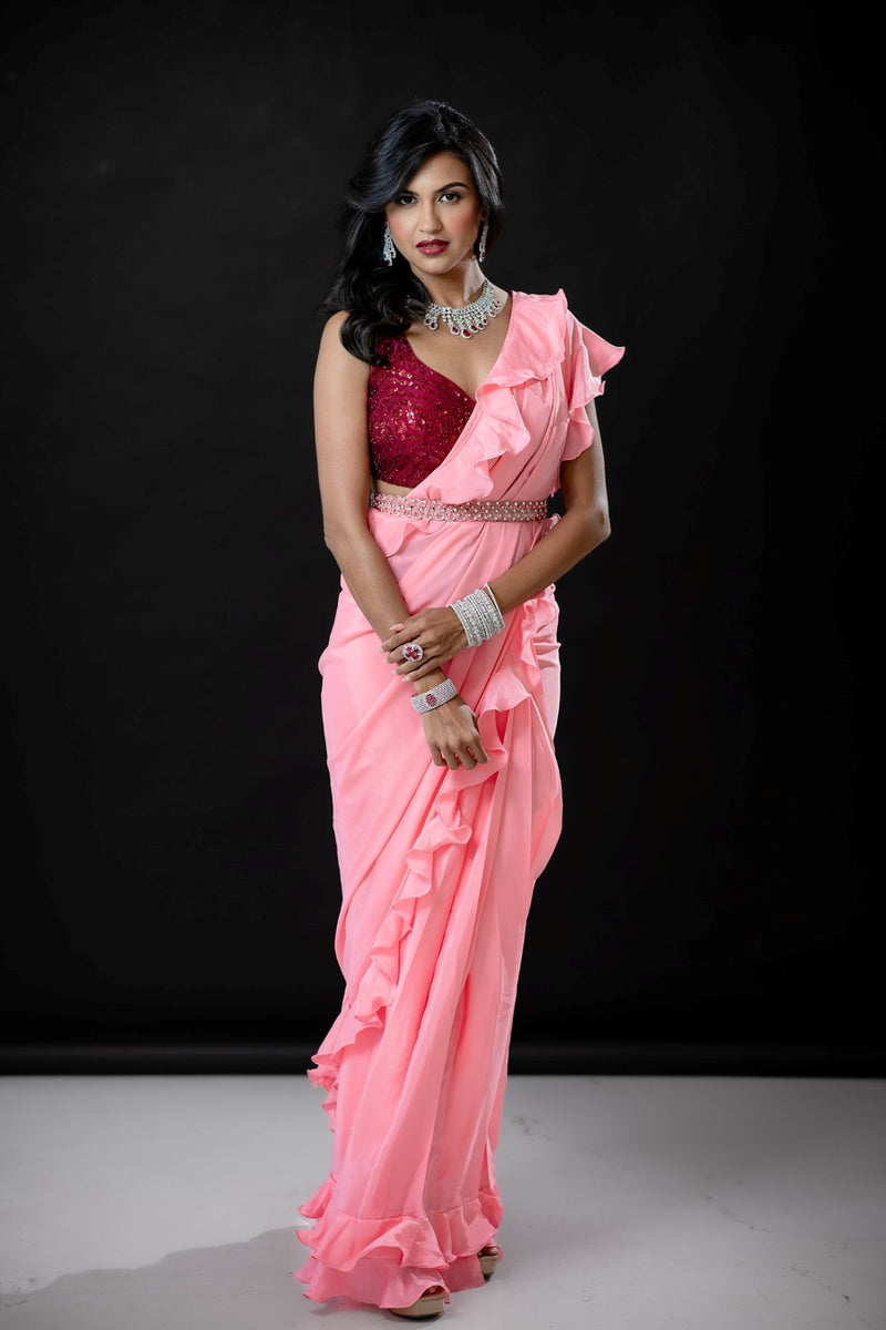 Pink Sari