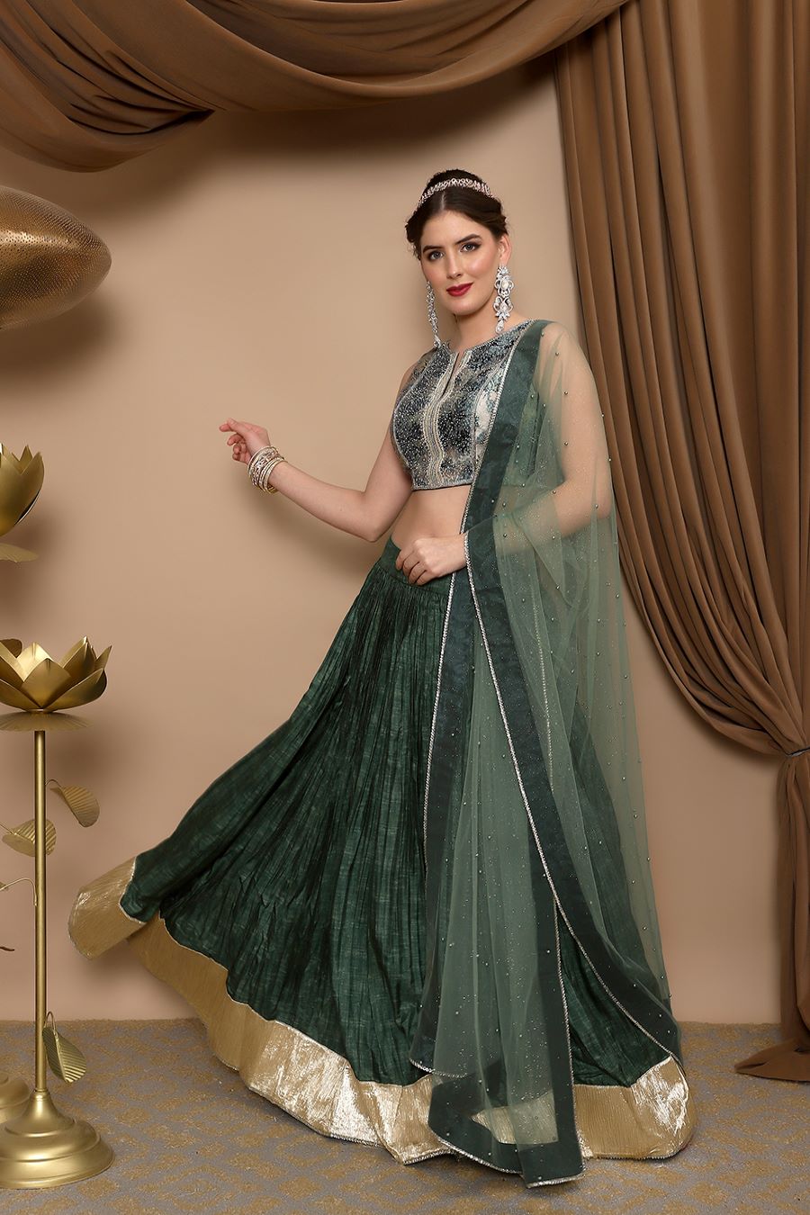 Printed choli clearance