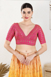 Pink Saree Blouse, saree blouses, designer saree blouses, embroidered saree blouses, silk saree blouses, cotton saree blouses, wedding saree blouses, party wear saree blouses, saree blouse designs, readymade saree blouses, saree blouse patterns, backless saree blouses, saree blouse online, saree blouse styles, traditional saree blouses, saree blouse collection