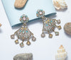 Sparkling Multi Color AD Necklace Set