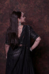 Black Lehenga Choli With Sequence Dupatta.