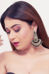 Earrings, designer earrings, fashion earrings, statement earrings, stud earrings, hoop earrings, drop earrings, dangle earrings, gold earrings, silver earrings, gemstone earrings, bridal earrings, traditional earrings, modern earrings, handcrafted earrings, pearl earrings, diamond earrings, ethnic earrings, trendy earrings, party wear earrings, daily wear earrings, luxury earrings.