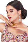Earrings, designer earrings, fashion earrings, statement earrings, stud earrings, hoop earrings, drop earrings, dangle earrings, gold earrings, silver earrings, gemstone earrings, bridal earrings, traditional earrings, modern earrings, handcrafted earrings, pearl earrings, diamond earrings, ethnic earrings, trendy earrings, party wear earrings, daily wear earrings, luxury earrings.