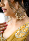 Earrings, designer earrings, fashion earrings, statement earrings, stud earrings, hoop earrings, drop earrings, dangle earrings, gold earrings, silver earrings, gemstone earrings, bridal earrings, traditional earrings, modern earrings, handcrafted earrings, pearl earrings, diamond earrings, ethnic earrings, trendy earrings, party wear earrings, daily wear earrings, luxury earrings.