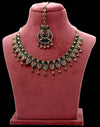 Antique With Green Necklace Set