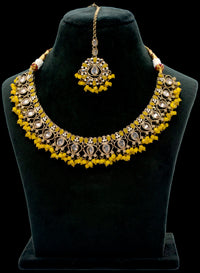 Gold & Yellow Necklace Set