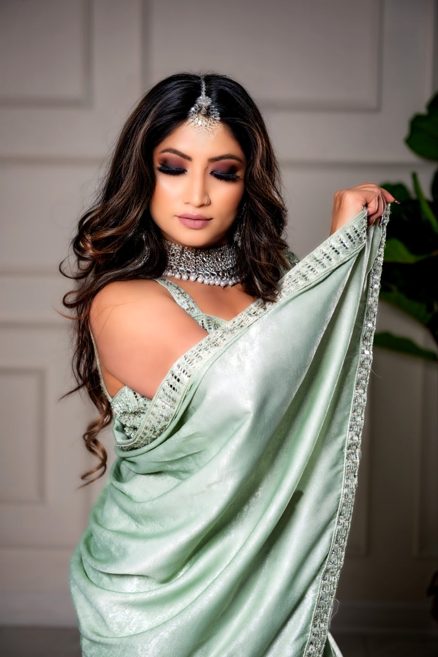 Green Saree, Designer saree, luxury saree, party wear saree, bridal saree, embroidered saree, silk saree, wedding saree, trendy saree, elegant saree, traditional saree, saree online, designer saree collection, fashion saree, festive saree, saree shopping, designer saree online, handcrafted saree, saree for women, saree with blouse, exclusive saree.