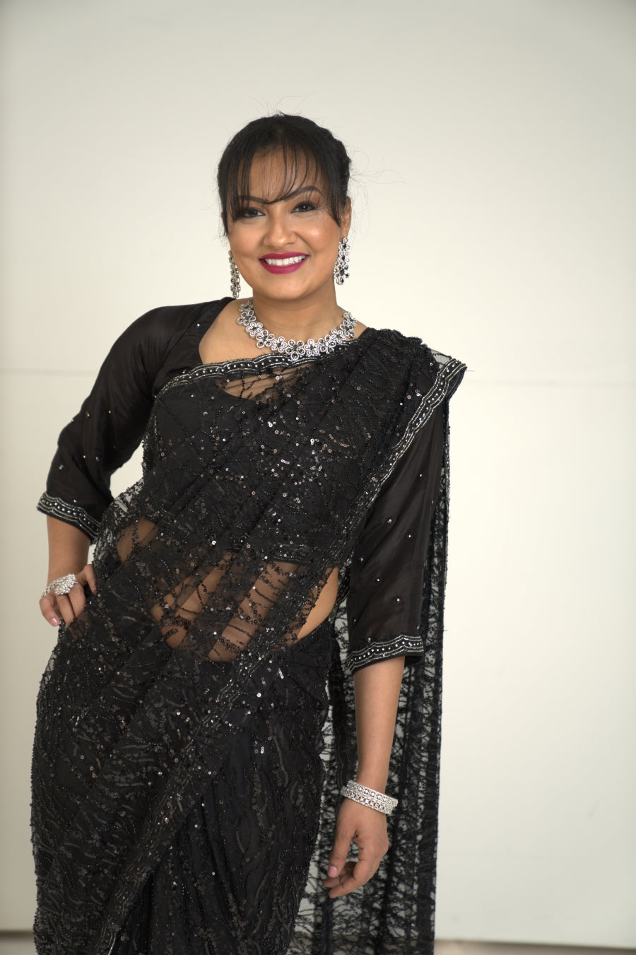 Black Saree