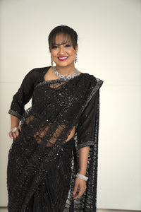 Black Saree
