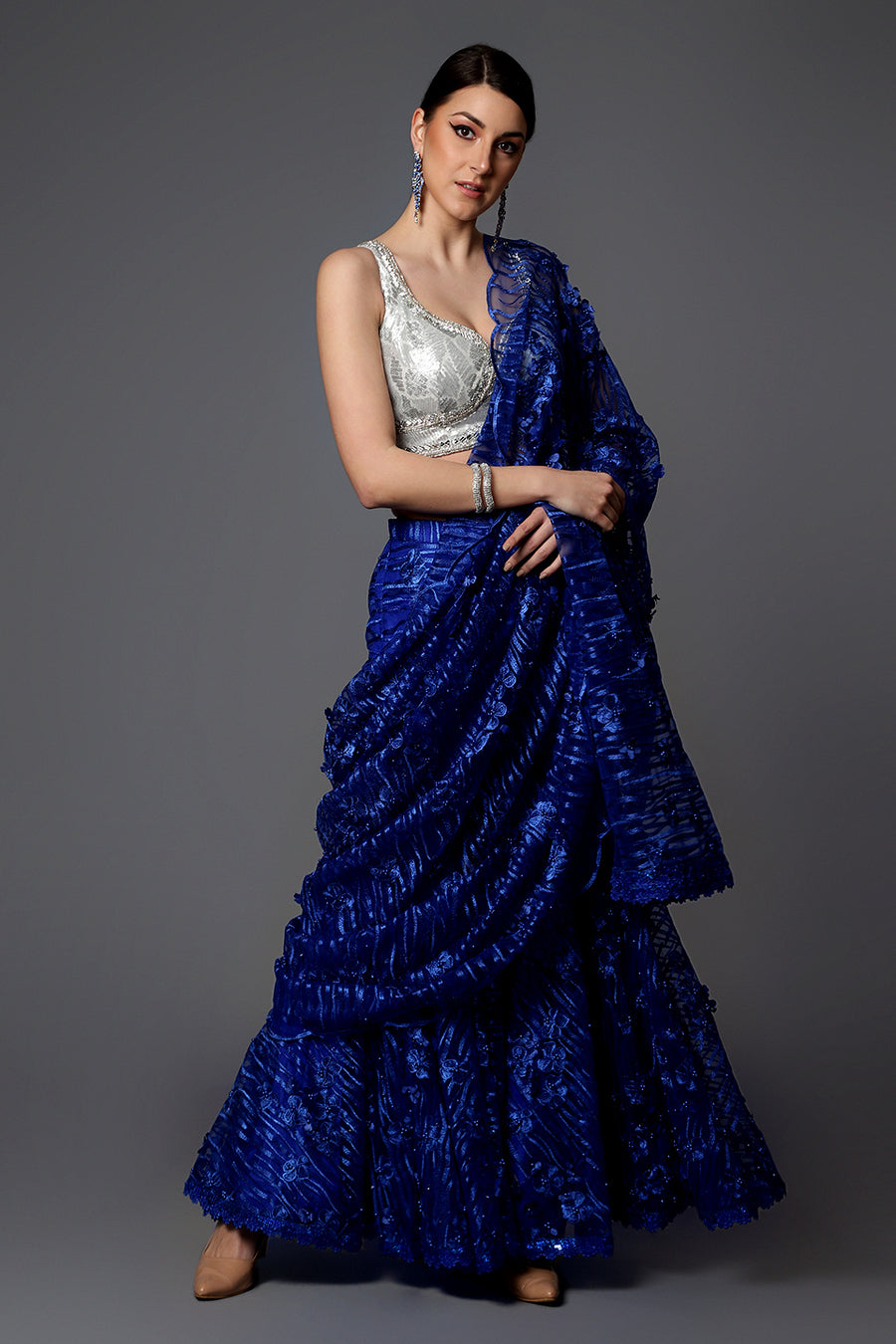 Designer saree, luxury saree, party wear saree, bridal saree, embroidered saree, silk saree, wedding saree, trendy saree, elegant saree, traditional saree, saree online, designer saree collection, fashion saree, festive saree, saree shopping, designer saree online, handcrafted saree, saree for women, saree with blouse, exclusive saree.