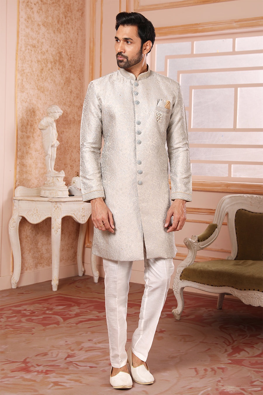 Men's Indo Western Sherwani, Indo Western Sherwani for Men, Designer Indo Western Sherwani, Wedding Indo Western Sherwani, Traditional Indo Western Sherwani, Modern men's sherwani, designer men's sherwani, traditional sherwani for men, wedding sherwani for men, ethnic wear for men, men's sherwani online, men's embroidered sherwani, men's sherwani set, royal men's sherwani, stylish sherwani for men, men's sherwani collection, groom sherwani, classic men's sherwani, men's sherwani sale, premium men's sherwani