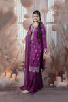 Elegant Purple Color Ladies Suits