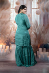 Elegant Emerald Green Ladies Suits