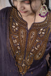 Trendy Purple Ladies Suits