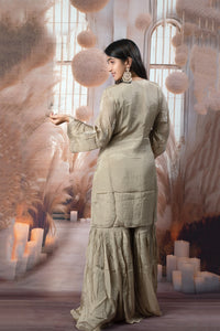 Elegant Light Gold Ladies Suits