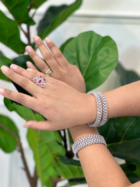 Silver with Pink American Diamond Ring, diamond ring, engagement diamond ring, solitaire diamond ring, diamond wedding ring, luxury diamond ring, certified diamond ring, custom diamond ring, diamond ring for women, diamond ring for men, diamond eternity ring, affordable diamond ring, diamond promise ring, vintage diamond ring, designer diamond ring, diamond band ring