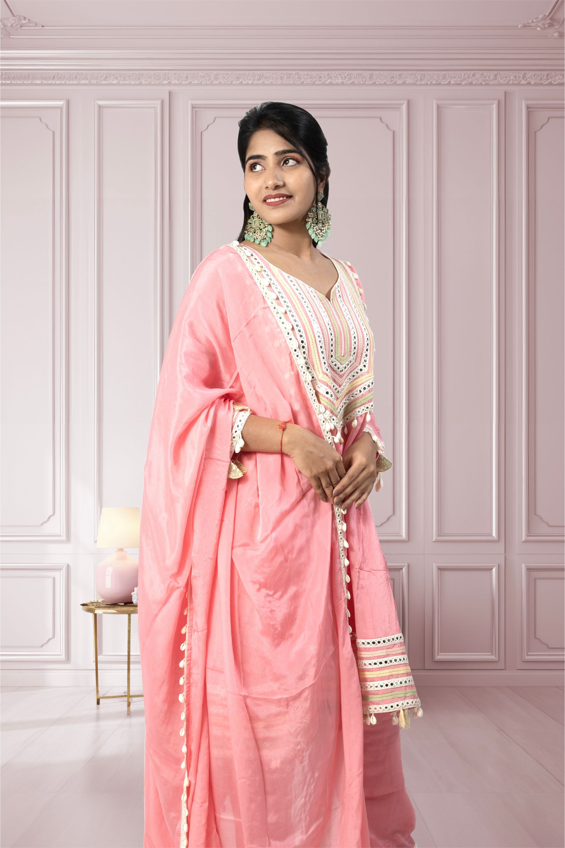 Trendy Pink Ladies Suits