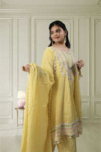 Trendy Yellow Ladies Suits
