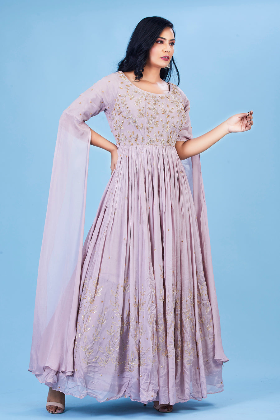 Indo Western Gowns for Women Online – Roop Sari Palace