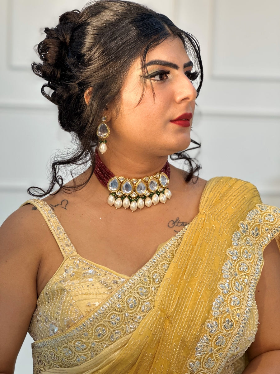 Roop sari jewelry