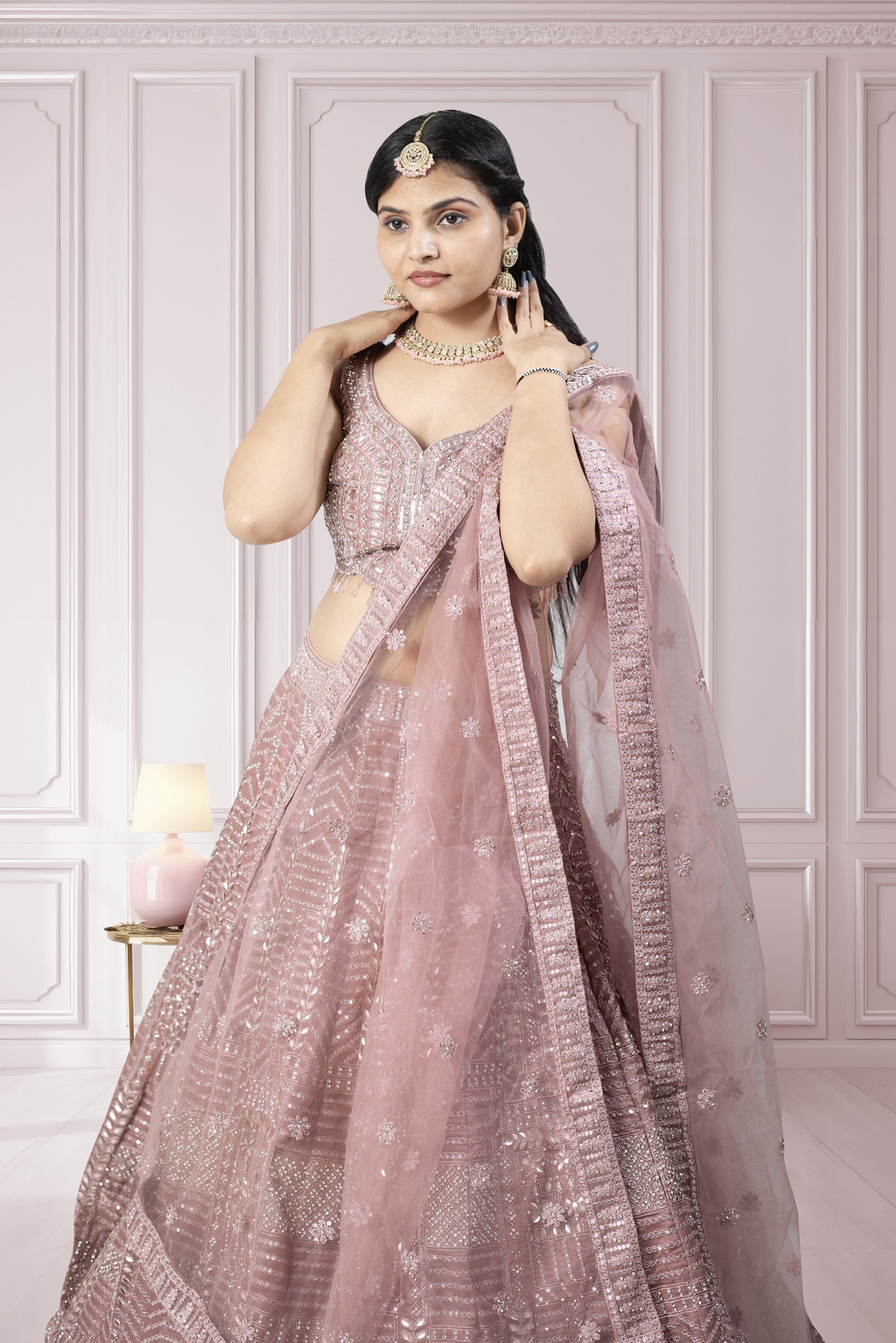 Latest Pink Lehenga Choli