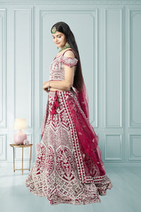 Latest Rani Color Lehenga Choli