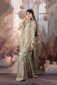 Elegant Light Gold Ladies Suits