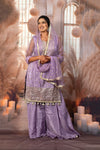 Latest Purple Ladies Suits