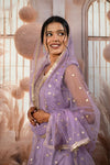 Latest Purple Ladies Suits