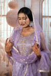 Latest Purple Ladies Suits