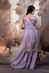 Latest Purple Ladies Suits