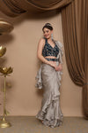 Indian Saree, Designer saree, luxury saree, party wear saree, bridal saree, embroidered saree, silk saree, wedding saree, trendy saree, elegant saree, traditional saree, saree online, designer saree collection, fashion saree, festive saree, saree shopping, designer saree online, handcrafted saree, saree for women, saree with blouse, exclusive saree.