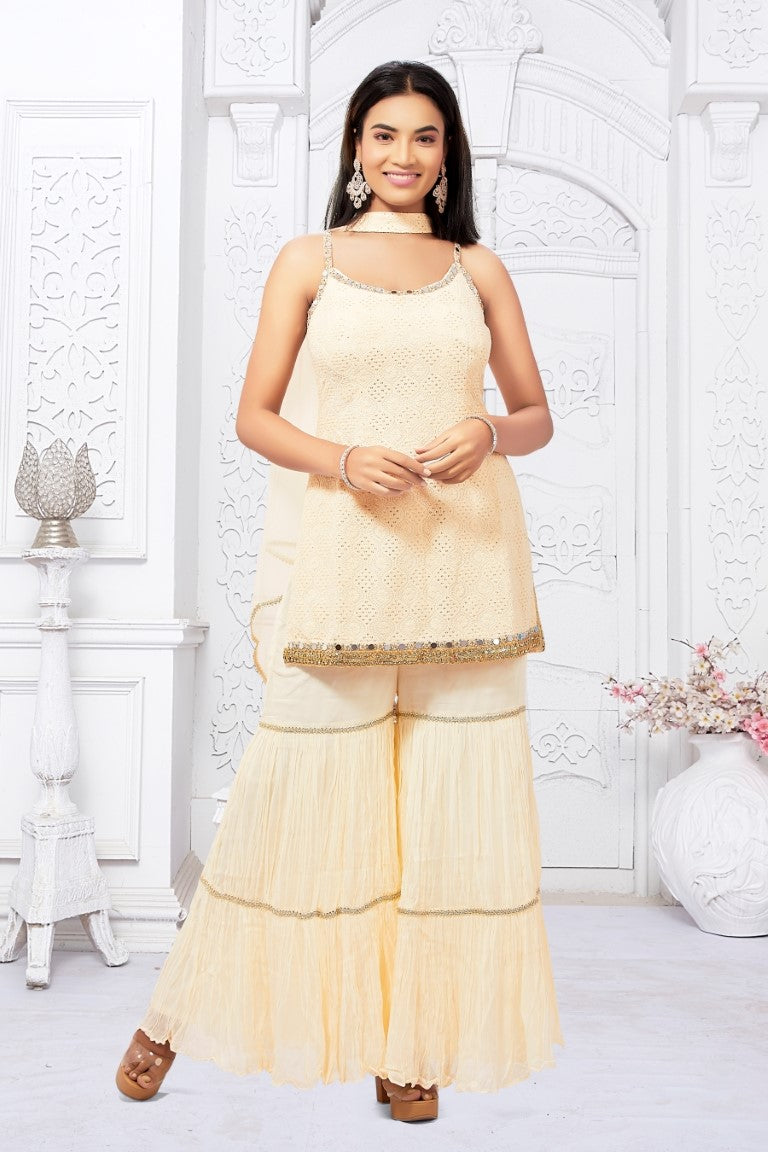 Gharara suit, designer gharara suits, bridal gharara suit, traditional gharara, gharara suit online, party wear gharara, Pakistani gharara suits, gharara dress, latest gharara designs, wedding gharara suit, embroidered gharara, heavy gharara suits, festive gharara, gharara suit for women, ethnic gharara.