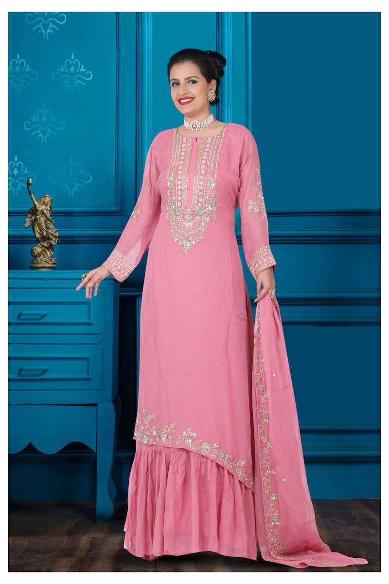 Gharara suit, designer gharara suits, bridal gharara suit, traditional gharara, gharara suit online, party wear gharara, Pakistani gharara suits, gharara dress, latest gharara designs, wedding gharara suit, embroidered gharara, heavy gharara suits, festive gharara, gharara suit for women, ethnic gharara.