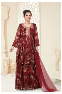 Gharara suit, designer gharara suits, bridal gharara suit, traditional gharara, gharara suit online, party wear gharara, Pakistani gharara suits, gharara dress, latest gharara designs, wedding gharara suit, embroidered gharara, heavy gharara suits, festive gharara, gharara suit for women, ethnic gharara.