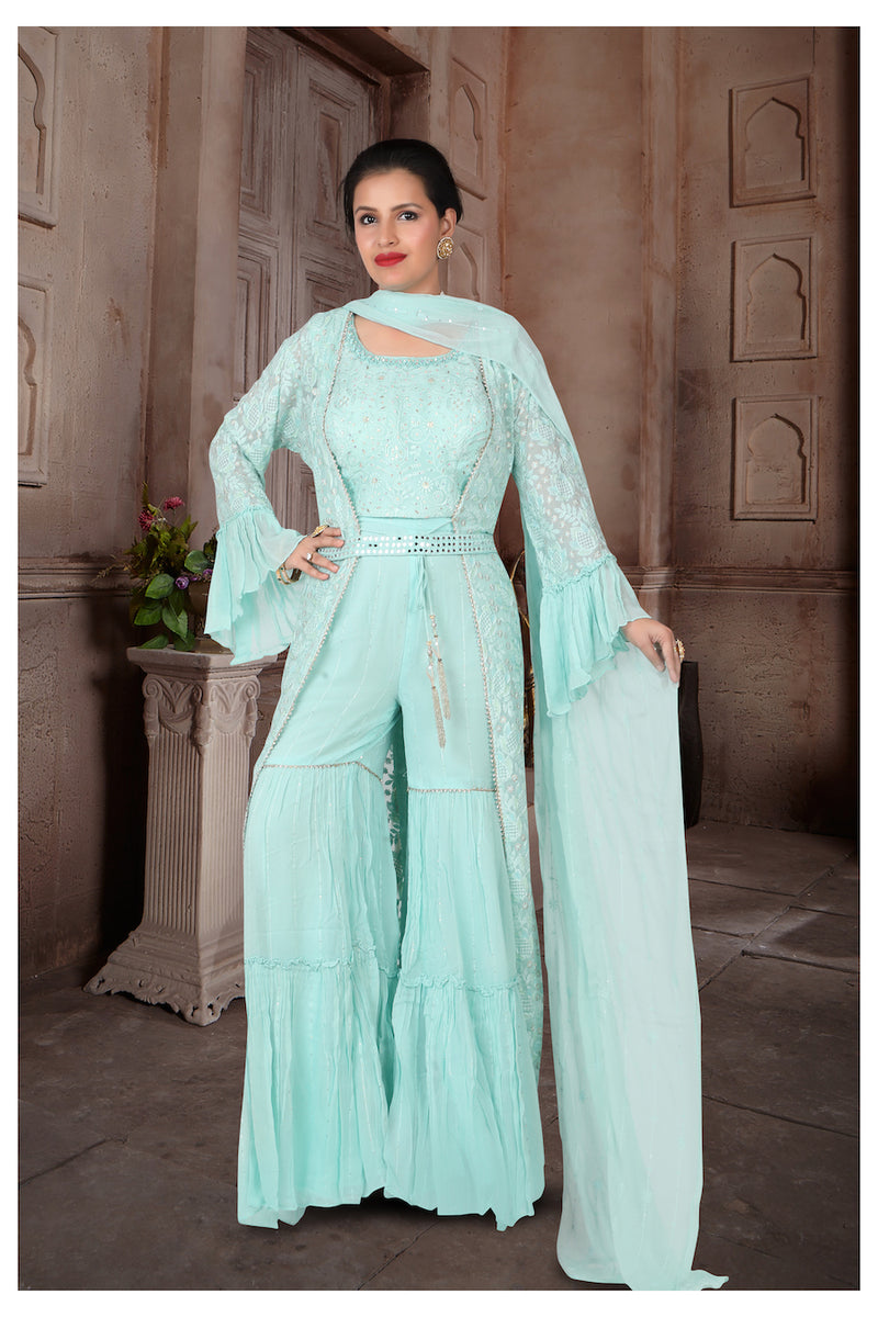 Gharara suit, designer gharara suits, bridal gharara suit, traditional gharara, gharara suit online, party wear gharara, Pakistani gharara suits, gharara dress, latest gharara designs, wedding gharara suit, embroidered gharara, heavy gharara suits, festive gharara, gharara suit for women, ethnic gharara.