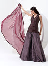 Maroon Color Ladies Suit with Dupatta.