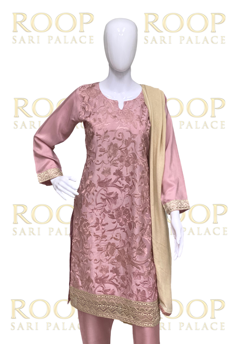 Dusty Pink Suit