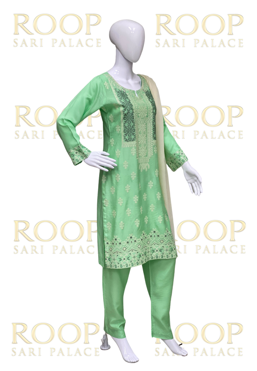 Light Green Suit