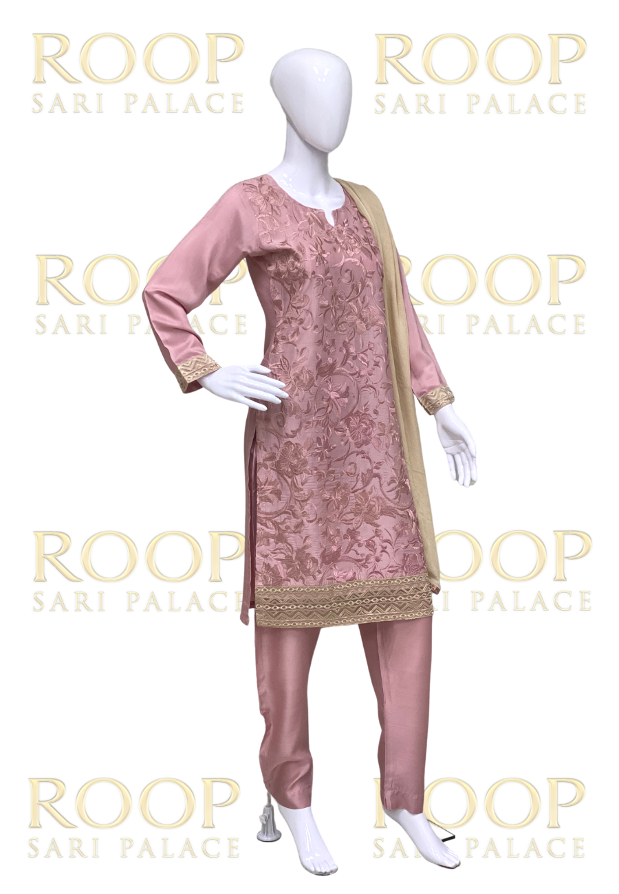 Dusty Pink Suit