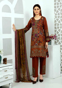 Brown Lawn Suit